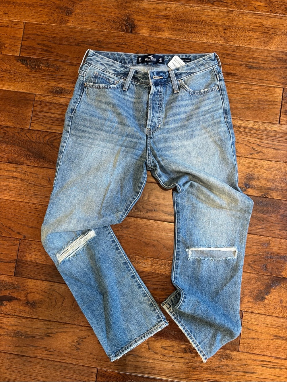 Hollister High rise Vintage Straight Jeans